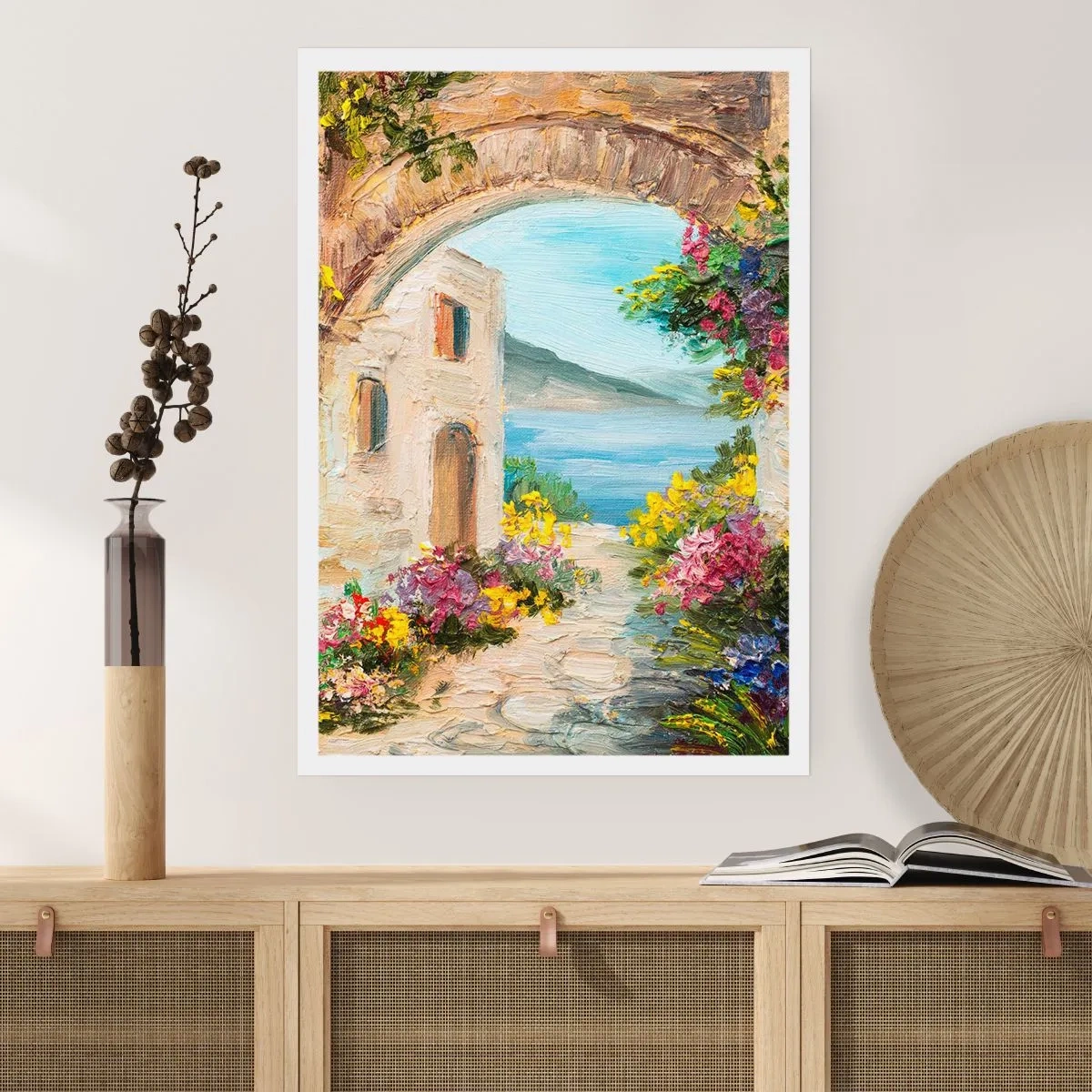 Affisch - Kustprovinsens charm - 70x100 cm