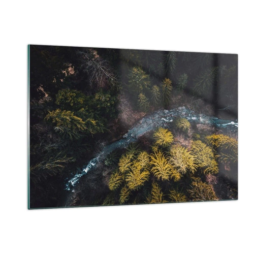Glastavla - Bild på glas - Snabbt, allt snabbare - 120x80 cm