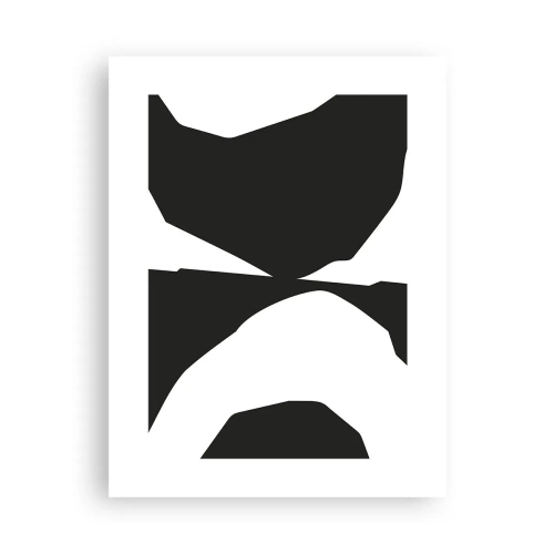 Affisch - Positiv-negativ - 30x40 cm