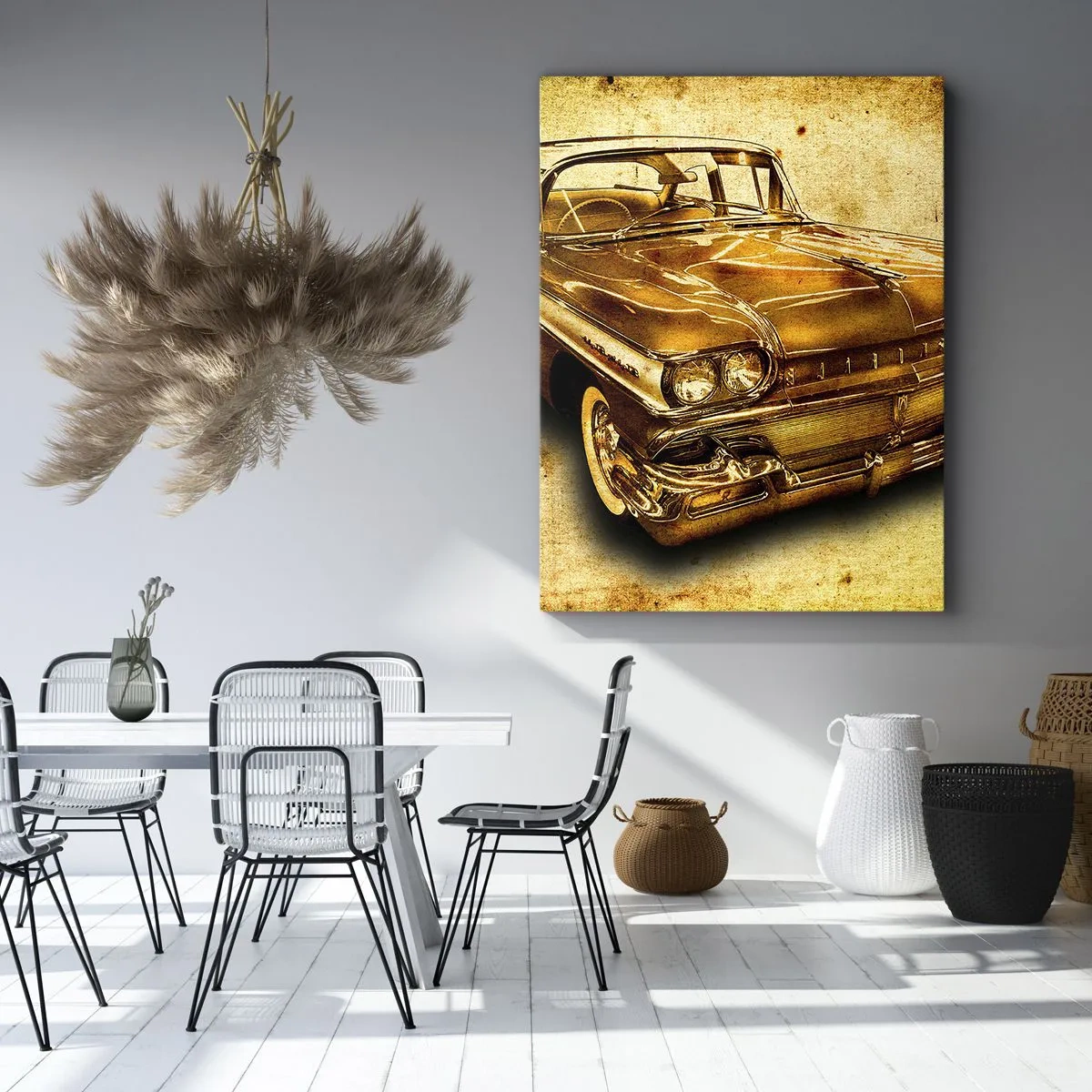 Canvastavla - Bild på duk - Klassikens eviga skönhet - 50x70 cm