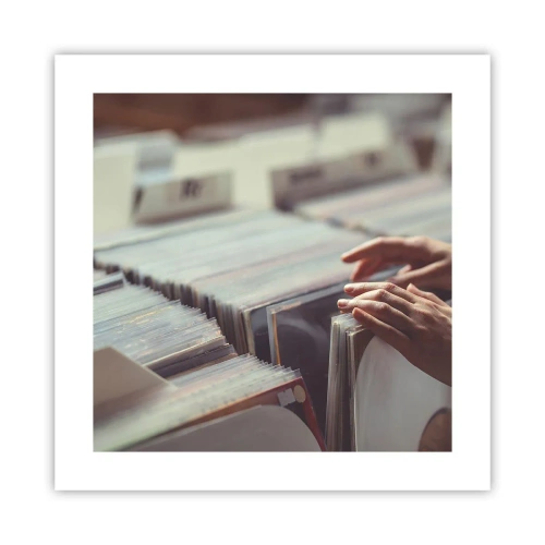 Affisch - I jakten efter känslor - 40x40 cm