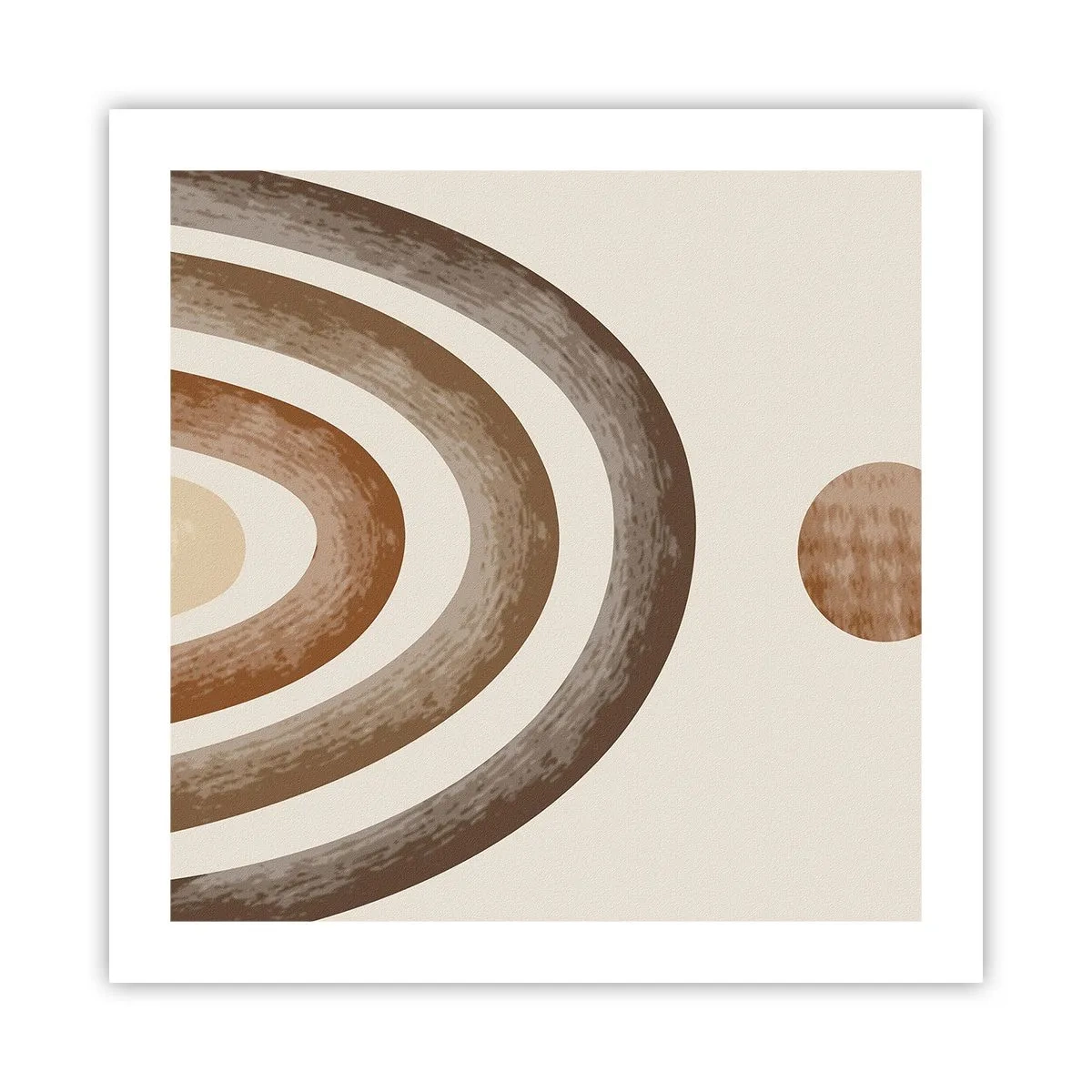 Affisch - I den avlägsna galaxen - 50x50 cm