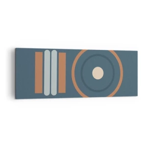 Canvastavla - Bild på duk - Sakens kärna - 140x50 cm