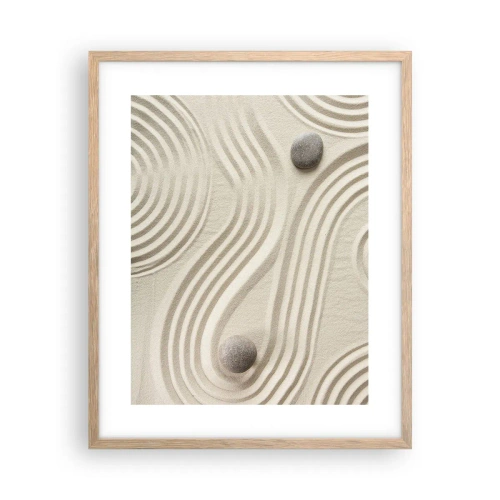 Affisch i ram av ljusek - Värmens beröring - 40x50 cm