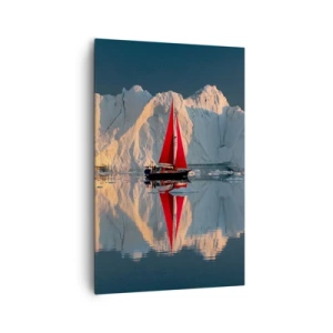 Canvastavla - Bild på duk - I världens ände - 80x120 cm