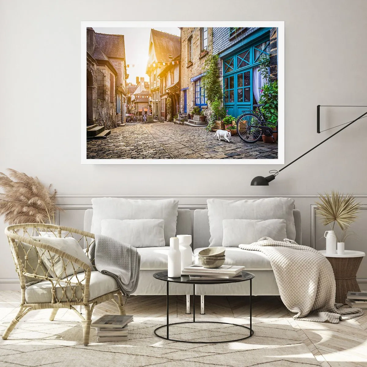 Affisch - Stadens vita ande - 91x61 cm