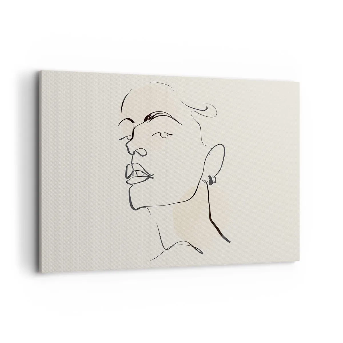 Canvastavla - Bild på duk - Stolt blick - 120x80 cm