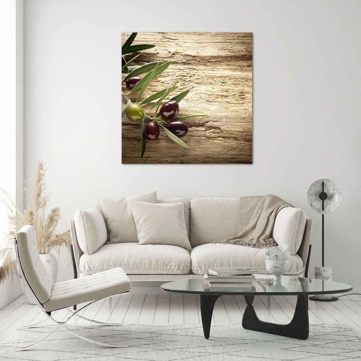 Glastavla - Bild på glas - Direkt från naturen - 60x60 cm