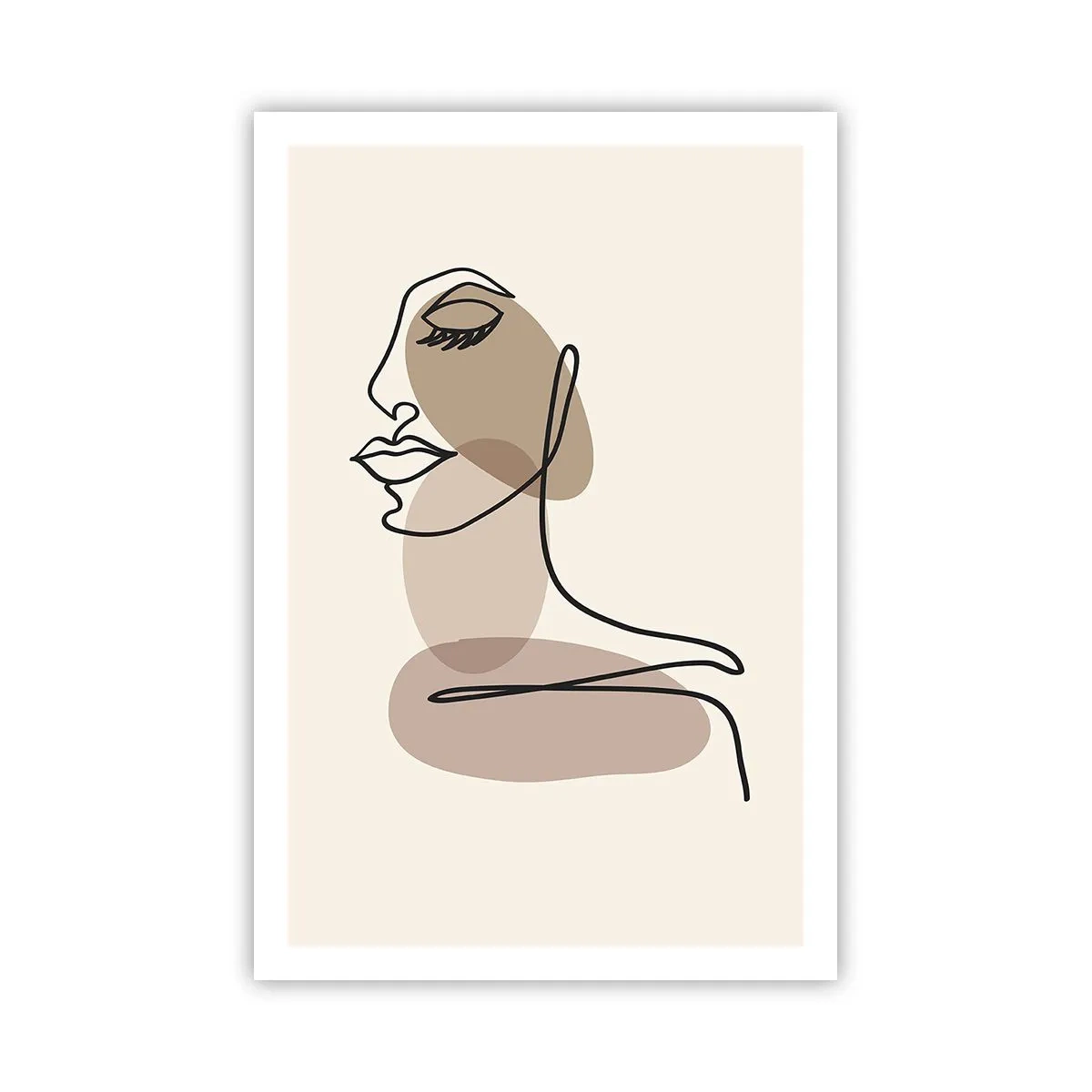 Affisch - Lyssnar på sig själv - 61x91 cm