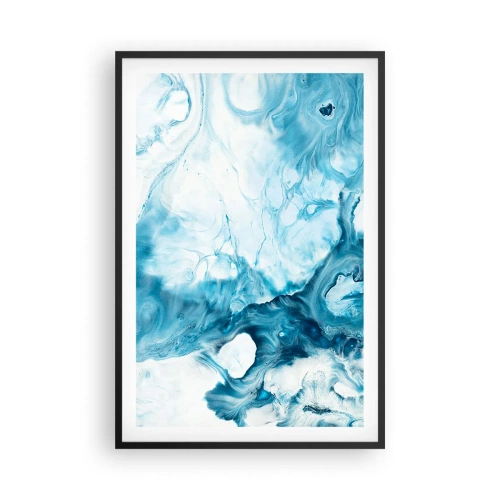 Affisch i svart ram - Blåhetens konsert - 61x91 cm