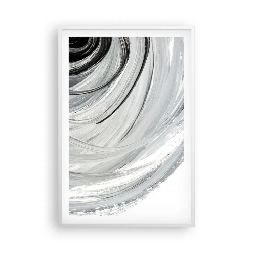 Affisch i vit ram - Orbital komposition - 61x91 cm