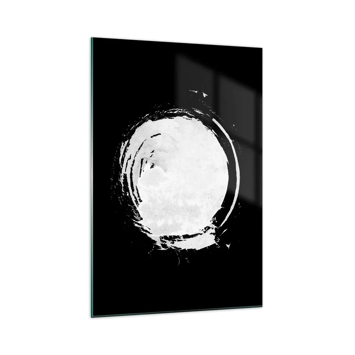 Glastavla - Bild på glas - Den goda vägen ut - 70x100 cm