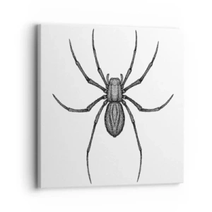 Canvastavla - Bild på duk - Oroväckande precision - 30x30 cm