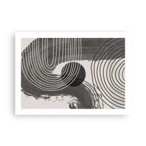 Affisch - Ovalen vinner - 70x50 cm