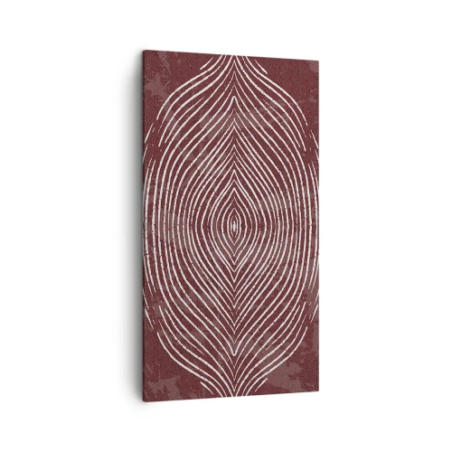 Canvastavla - Bild på duk - Rymden talar - 45x80 cm