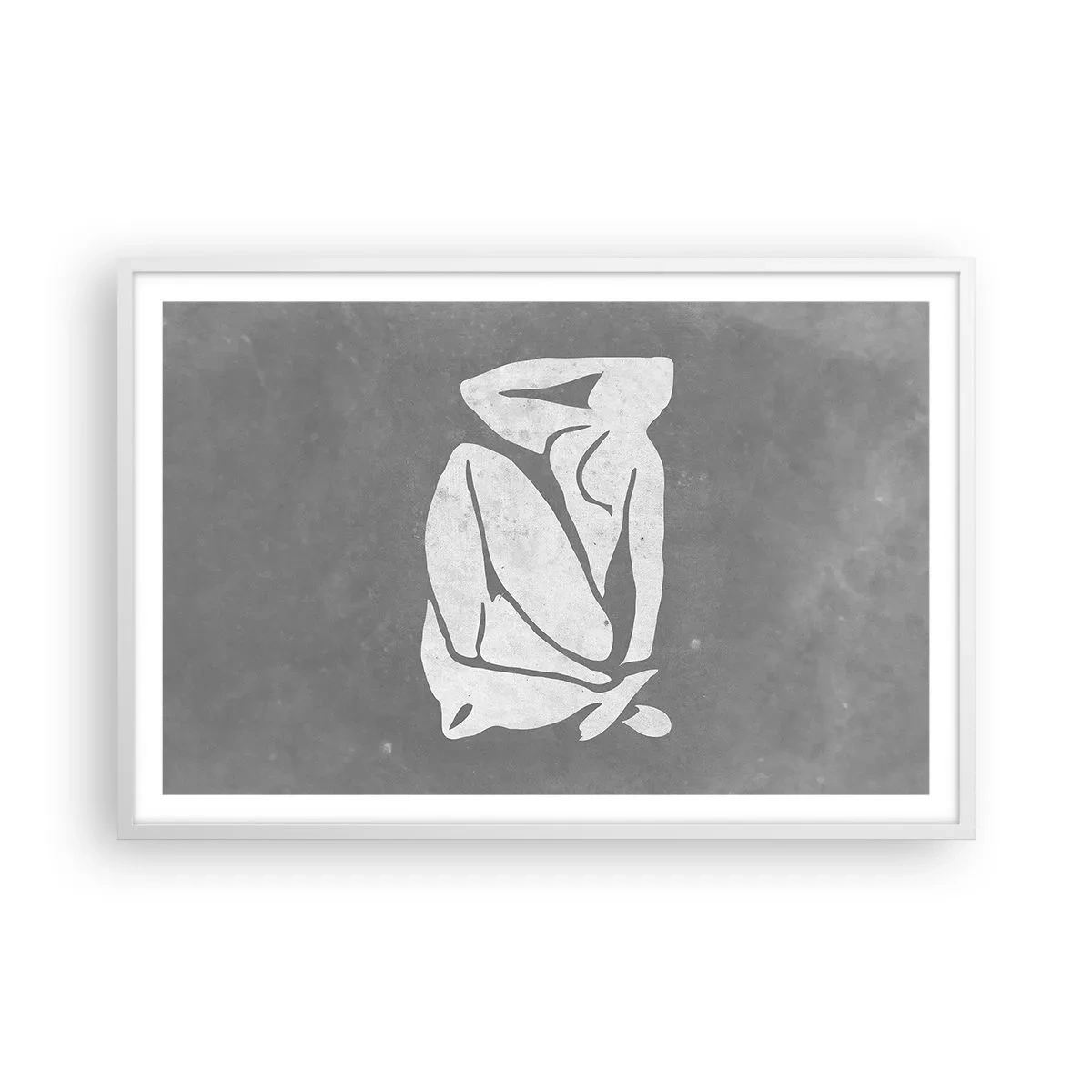 Affisch i vit ram - I drömmarnas värld - 91x61 cm