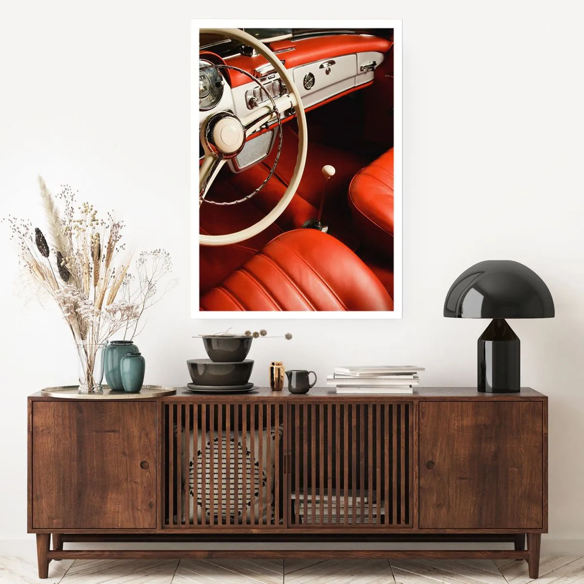 Affisch - Lyx i vintage stil - 61x91 cm