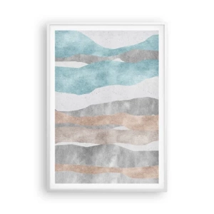 Affisch i vit ram - Närhetsstudie - 70x100 cm