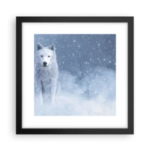 Affisch i svart ram - I vinter anda - 30x30 cm