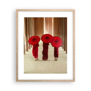 Affisch i ram av ljusek - På väg mot Rena landet - 40x50 cm