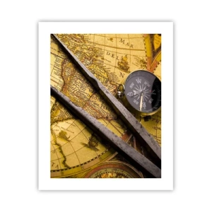 Affisch - Var är skatterna? - 40x50 cm