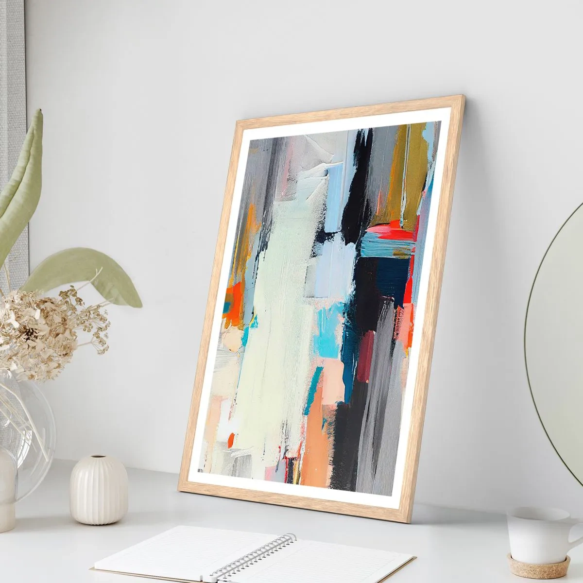 Affisch i ram av ljusek - Finns det någon metod? - 50x70 cm