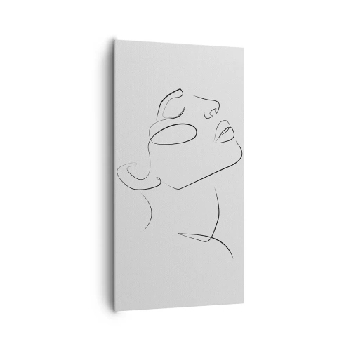 Canvastavla - Bild på duk - Drömmens meander - 65x120 cm