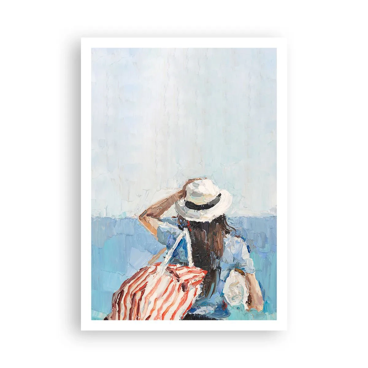 Affisch - Välkommen på semester - 70x100 cm