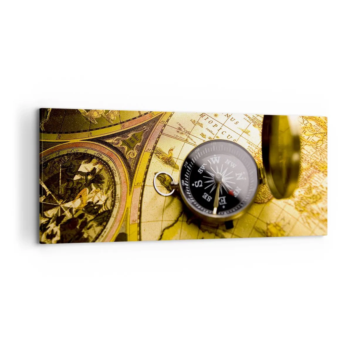 Canvastavla - Bild på duk - Kanske till världens ände? - 120x50 cm