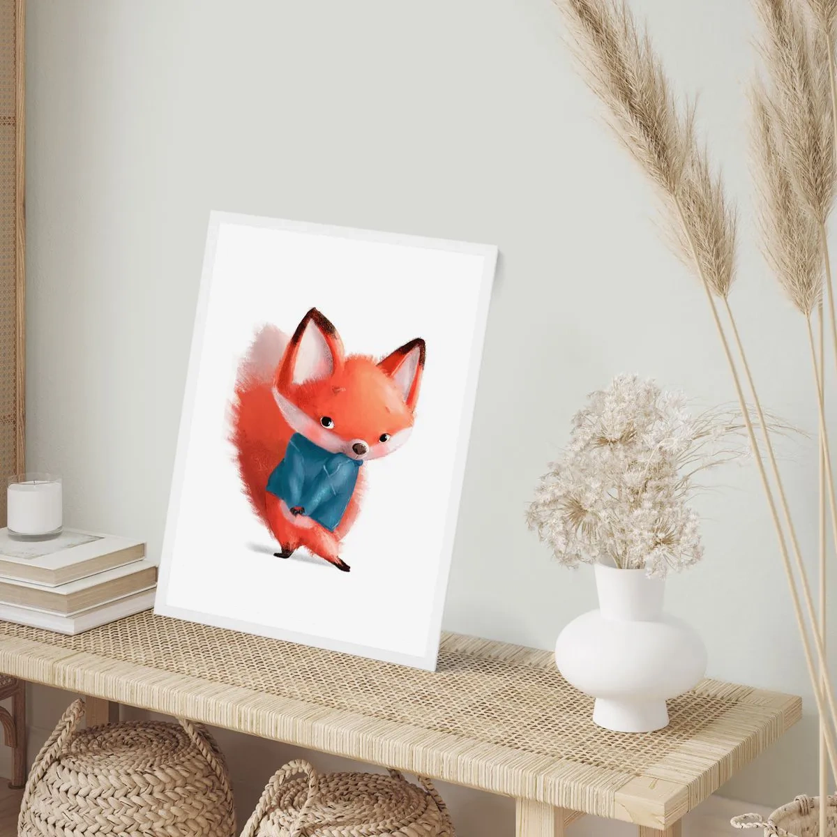 Affisch i vit ram - Ser jag bra ut? - 40x50 cm