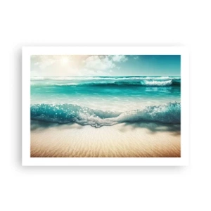 Affisch - Lugnet i havet - 70x50 cm