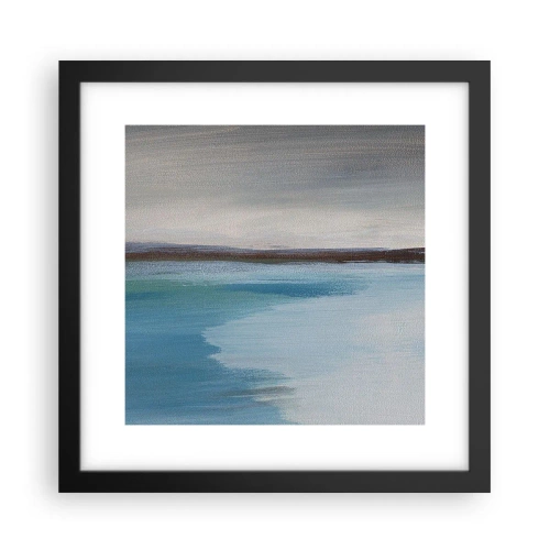 Affisch i svart ram - Horisontellt landskap - 30x30 cm