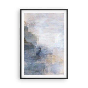 Affisch i svart ram - Färgernas toner och ackord - 61x91 cm