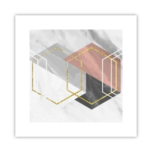 Affisch - Kedjekomposition - 30x30 cm