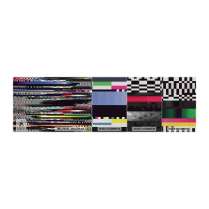 Provbit av fototapet Premium Sand - Verklighetens kontrollbild - Abstraktion, Bit, Digitalt brus - 100x30 cm