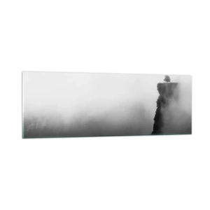 Glastavla - Bild på glas - På världens gräns - 90x30 cm