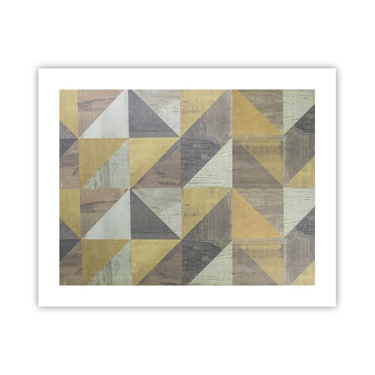 Affisch - Under triangelns vinkel - 50x40 cm