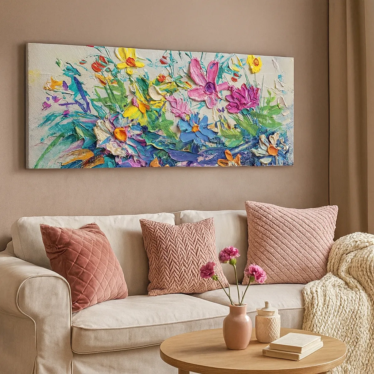 Canvastavla - Bild på duk - Icke stilleben - 30x30 cm