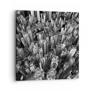 Canvastavla - Bild på duk - Hela tiden högre och högre - 30x30 cm