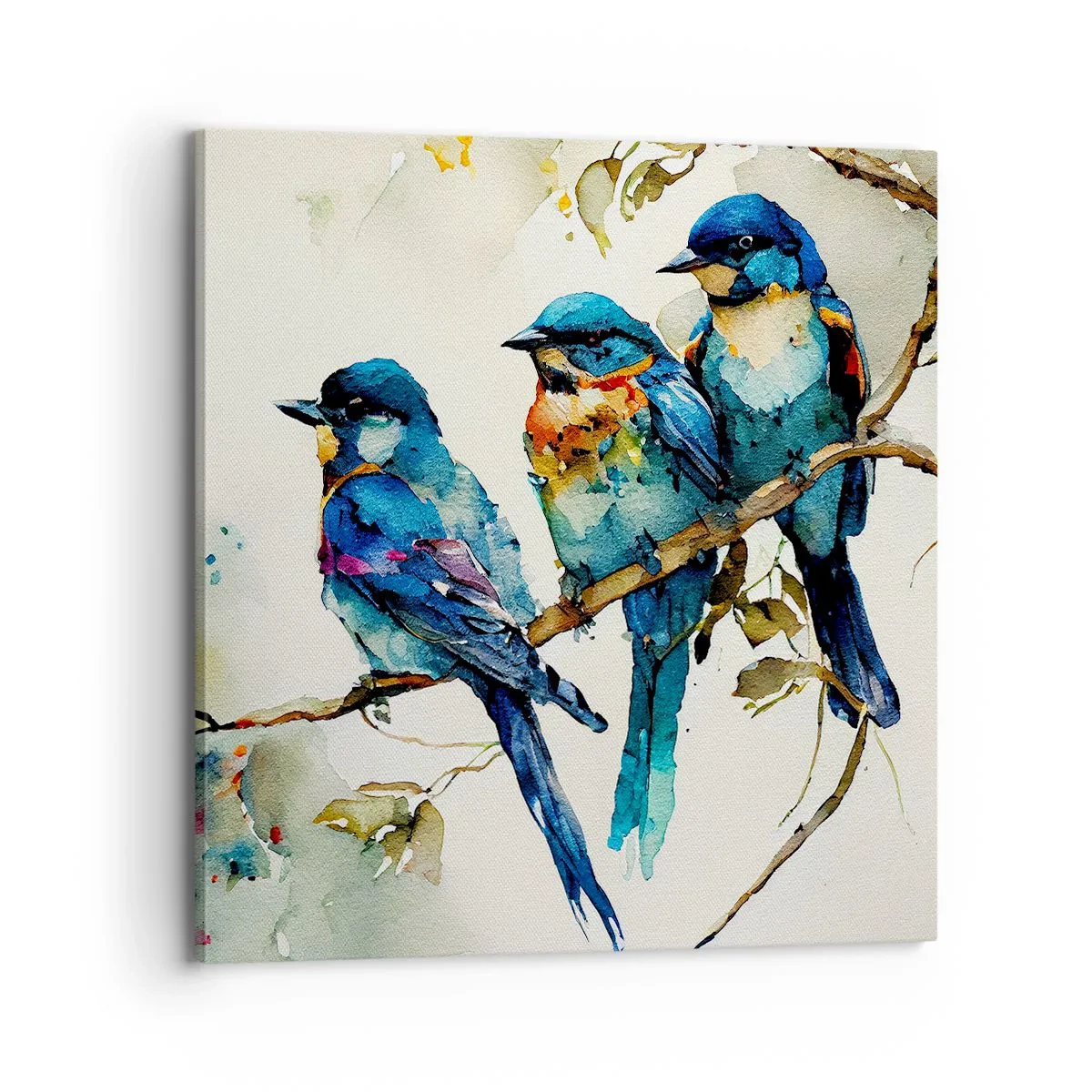 Canvastavla - Bild på duk - Sur? - 70x70 cm