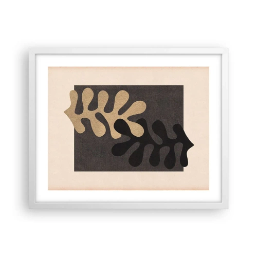 Affisch i vit ram - Brist och komplettering - 50x40 cm