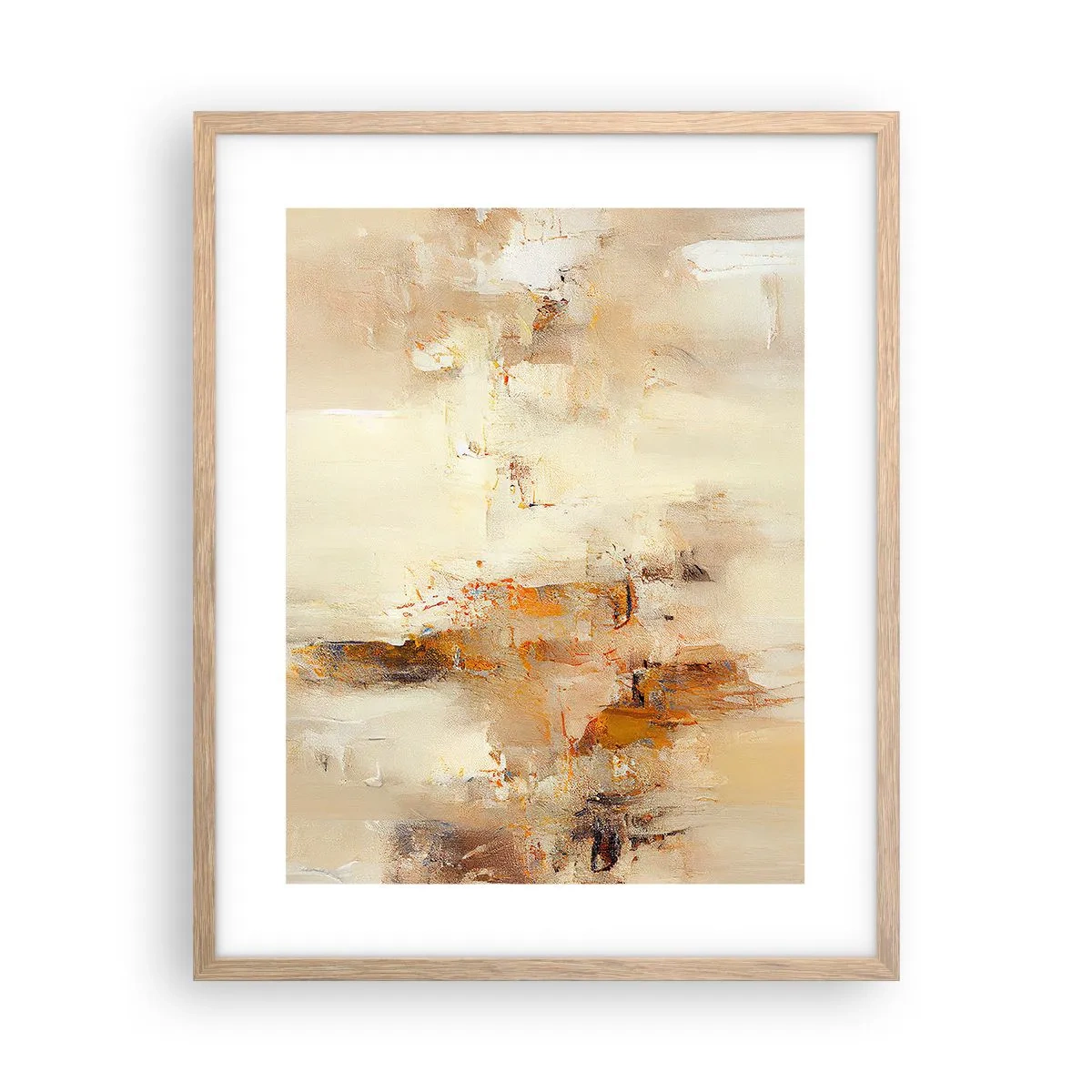Affisch i ram av ljusek - Bärnstenens själ - 40x50 cm