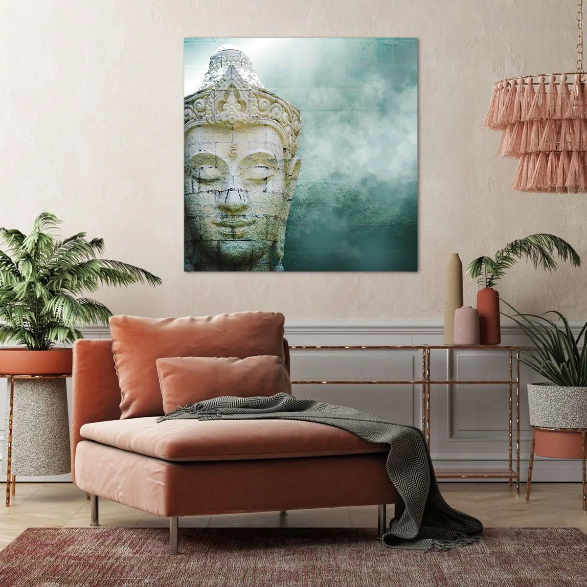 Canvastavla - Bild på duk - På jakt efter ljus - 70x70 cm