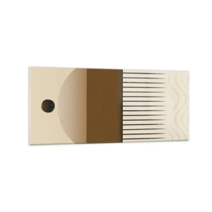 Glastavla - Bild på glas - Olika tillstånd - 120x50 cm