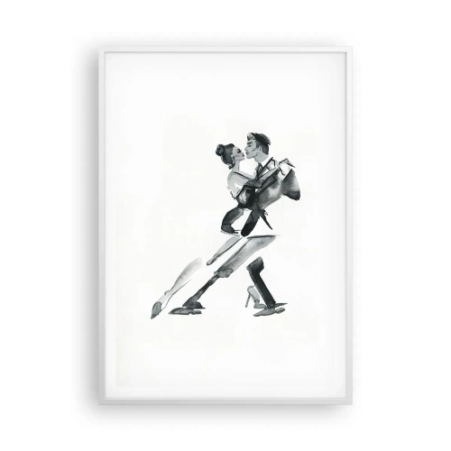 Affisch i vit ram - I en rytm - 70x100 cm