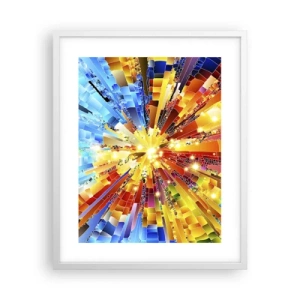 Affisch i vit ram - In medias res - 40x50 cm