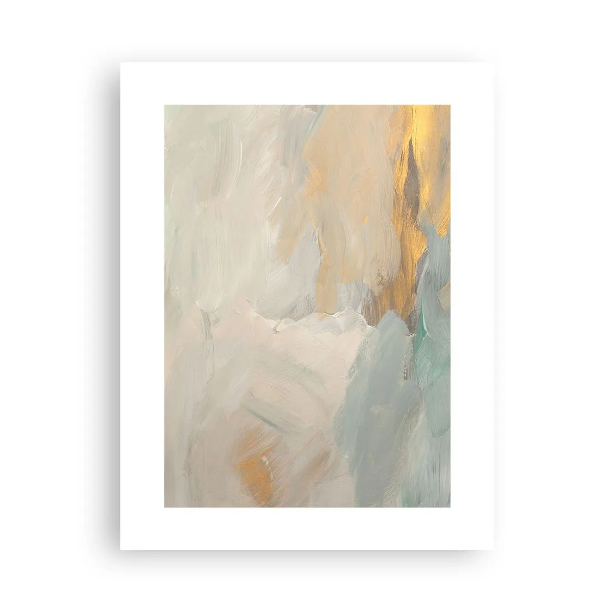 Affisch - Abstraktion - ett land av mildhet - 30x40 cm