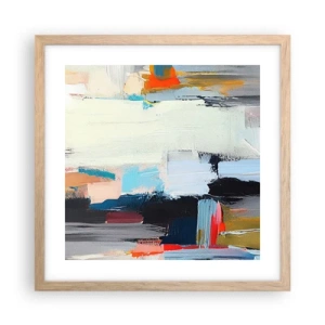 Affisch i ram av ljusek - Finns det någon metod? - 40x40 cm