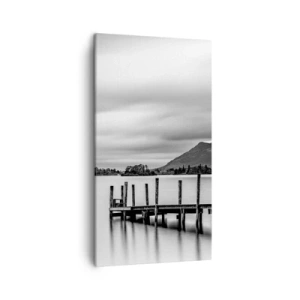 Canvastavla - Bild på duk - Mildhet och styrka - 45x80 cm