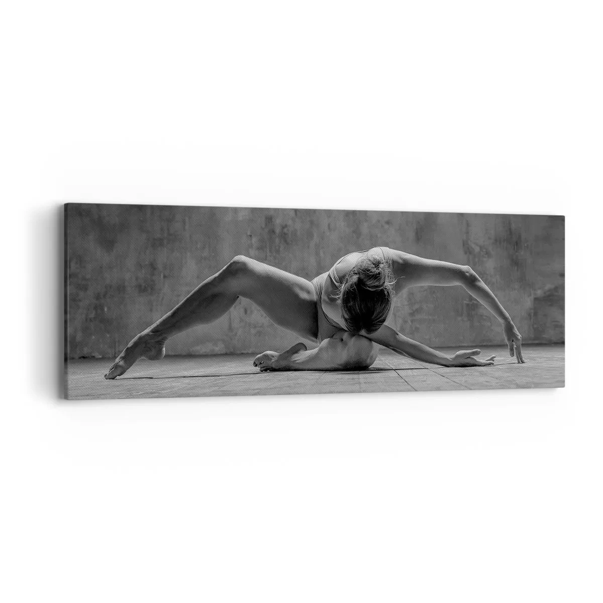 Canvastavla - Bild på duk - Upphittad symmetri - 90x30 cm